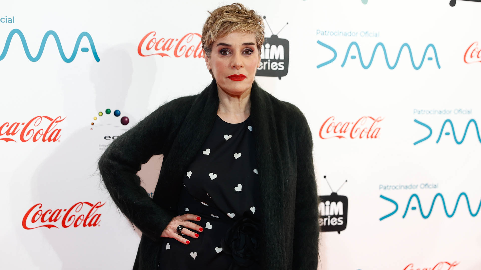 Actress Anabel Alonso attending awards ceremony during MIM Festival in Madrid on Tuesday, February 22, 2022.