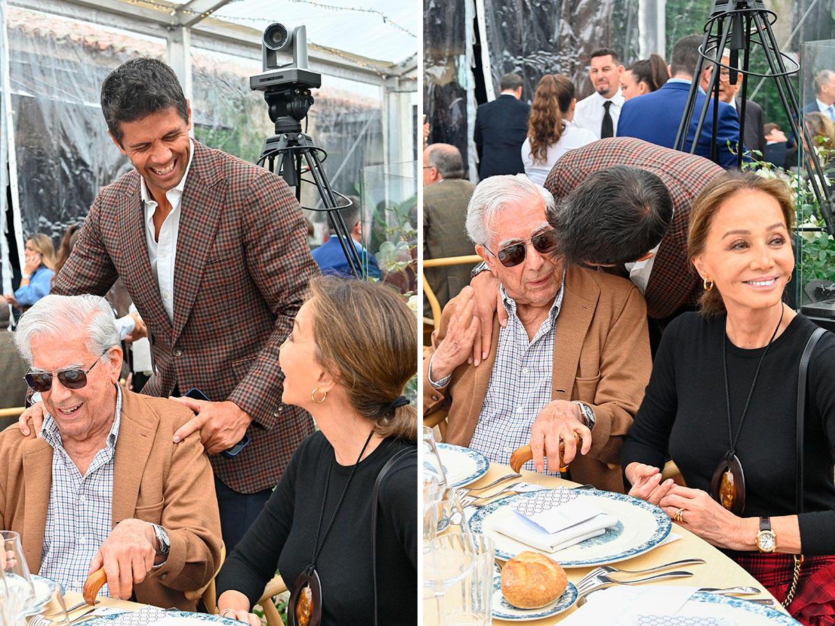 El último evento familiar al que acudió Mario Vargas Llosa en casa de Isabel Preysler