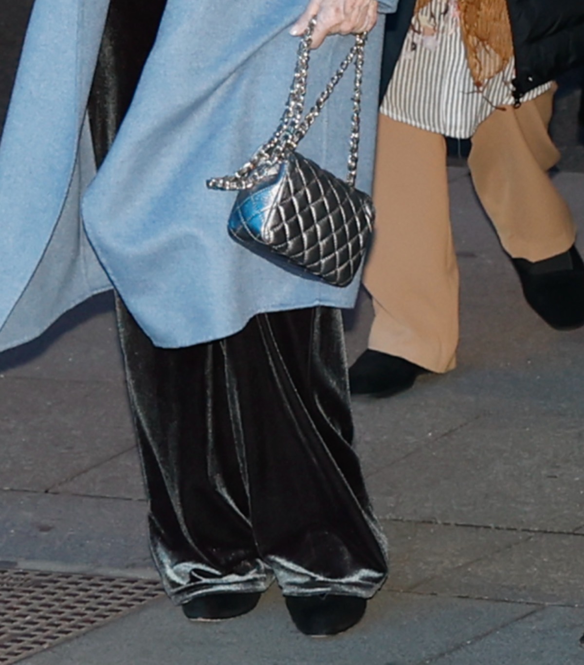 Reina Sofía abrigo azul