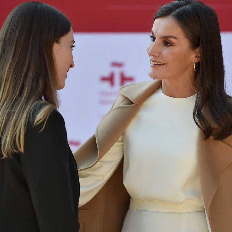 María Valverde y la Reina Letizia