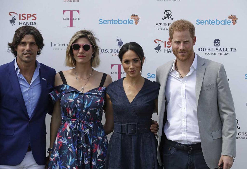 Nacho Figueras y príncipe Harry