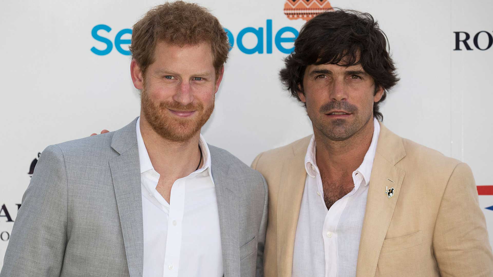Nacho Figueras y príncipe Harry