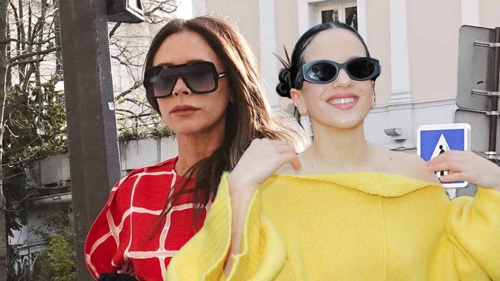 De Rosalía a Victoria Beckham: las famosas mejor vestidas de la Semana de la Moda de París