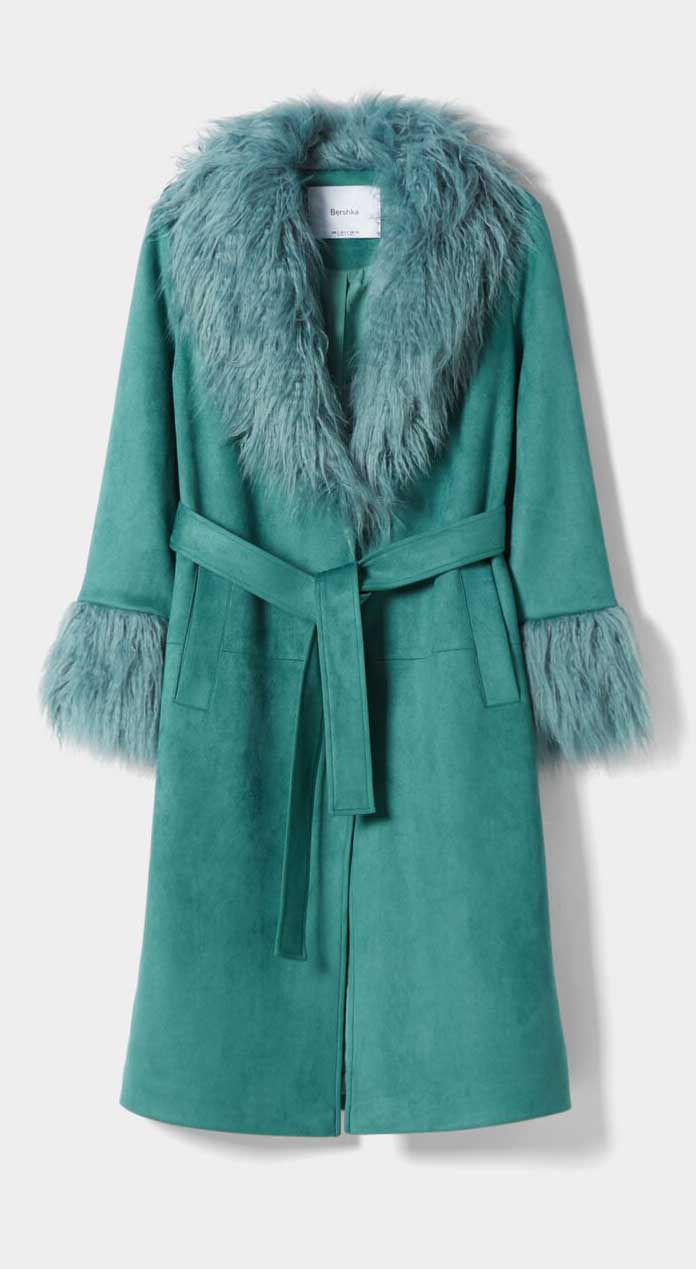 abrigos faux fur