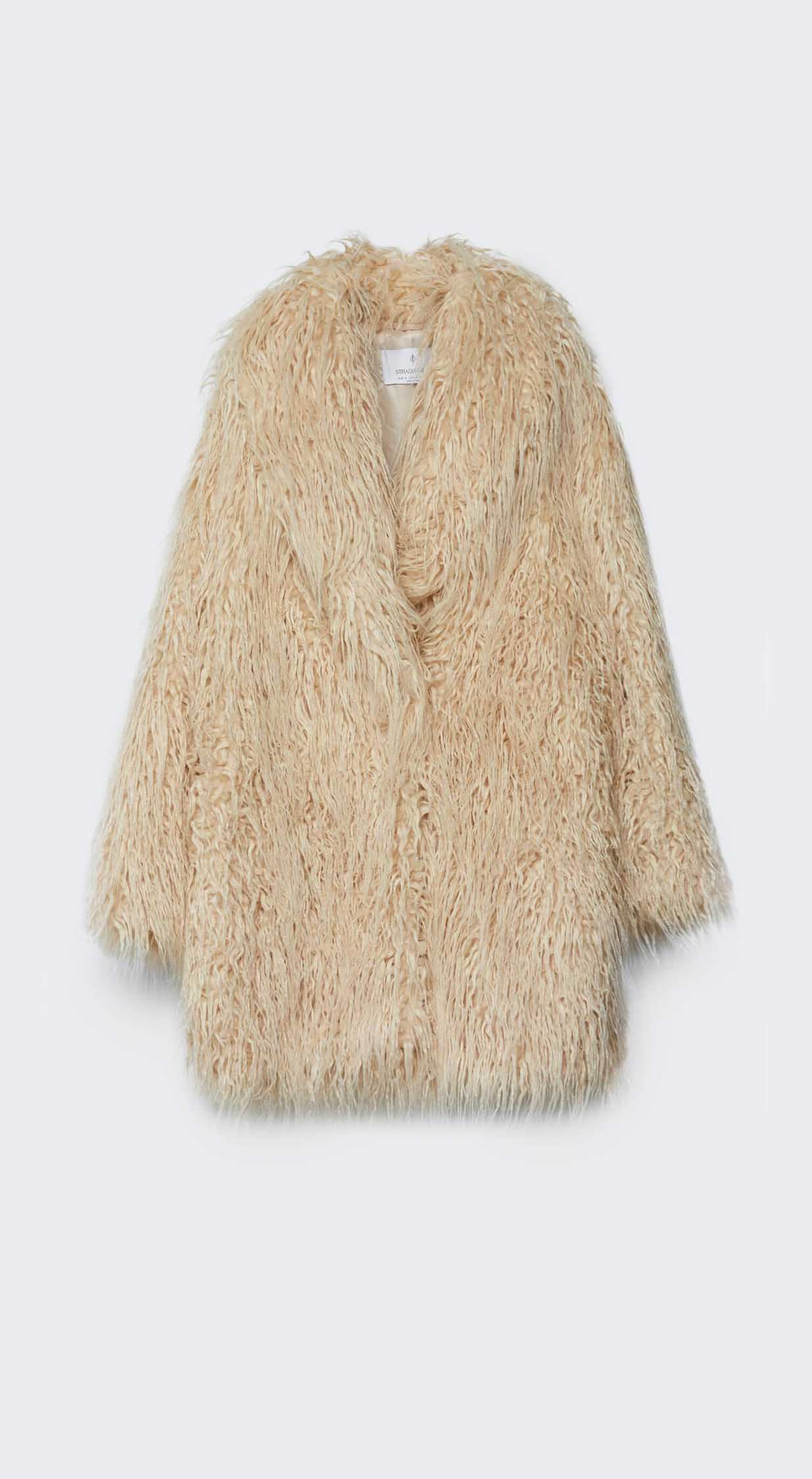 abrigos faux fur