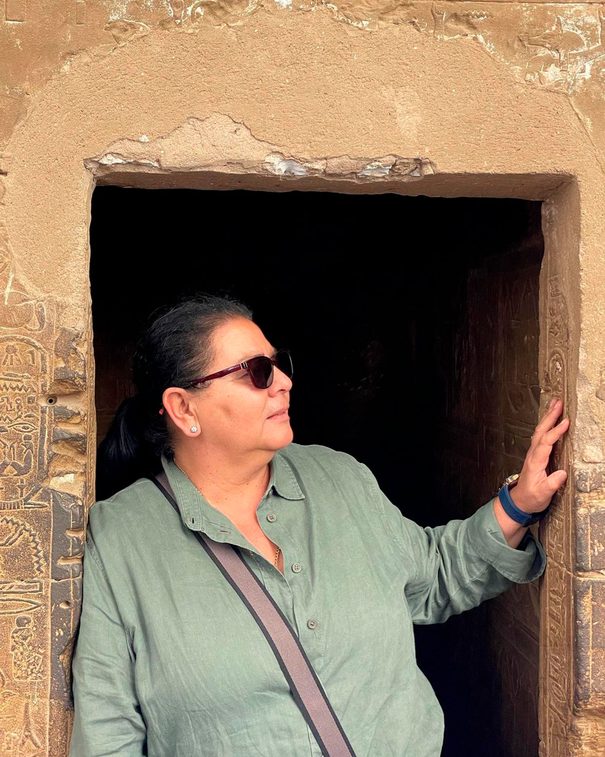 El íntimo álbum de las vacaciones de María del Monte e Inmaculada Casal en Egipto