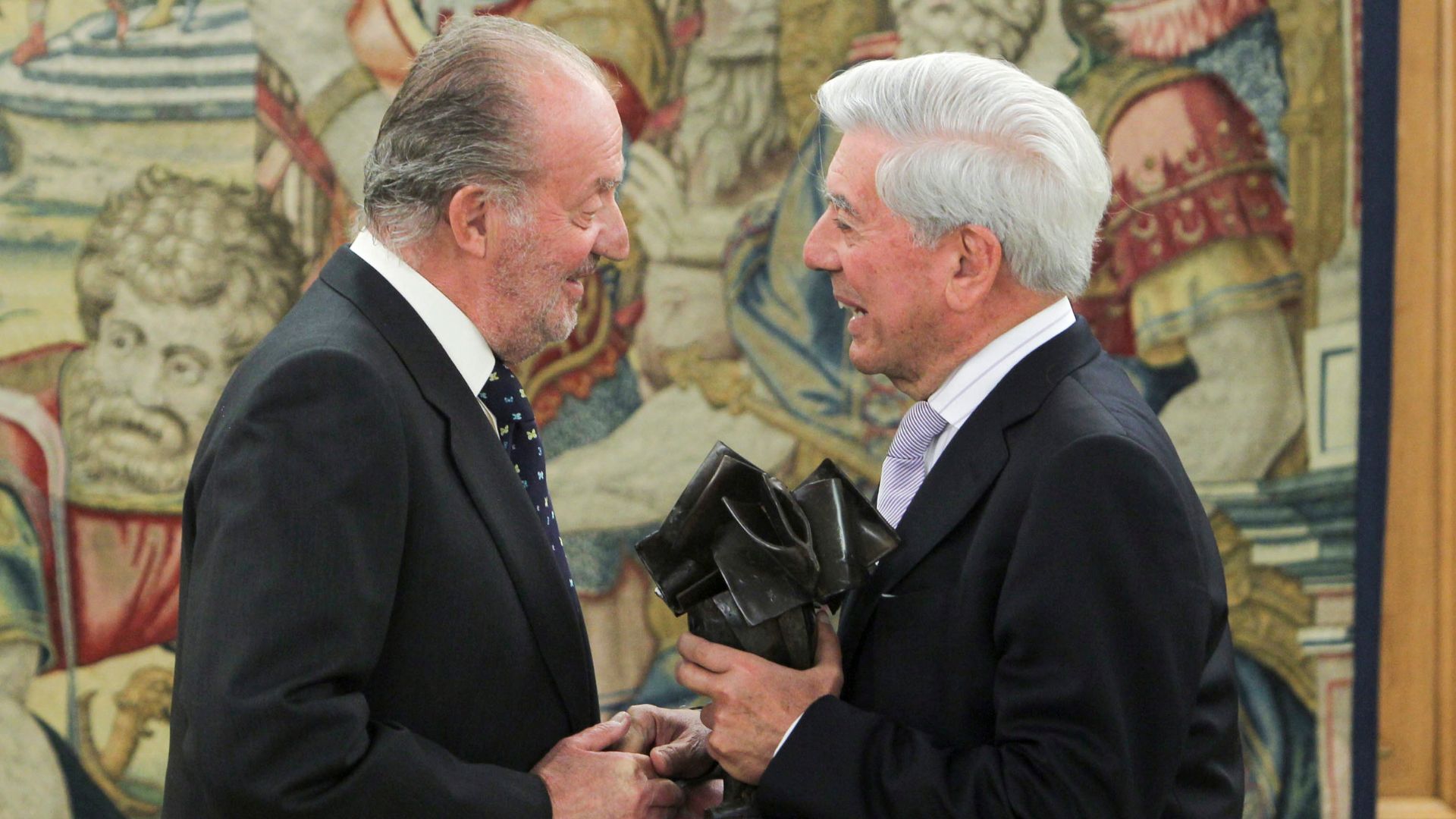 Mario Vargas Llosa rey Juan Carlos