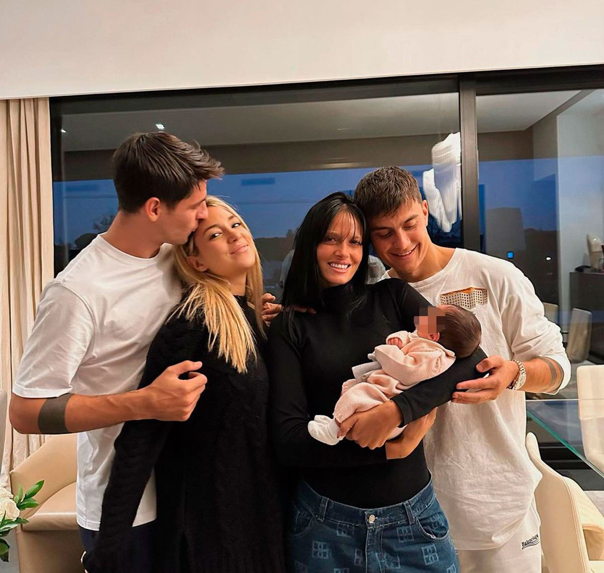 ¿Quiénes son los padrinos de Bella, la nueva hija de Alice Campello y Álvaro Morata?