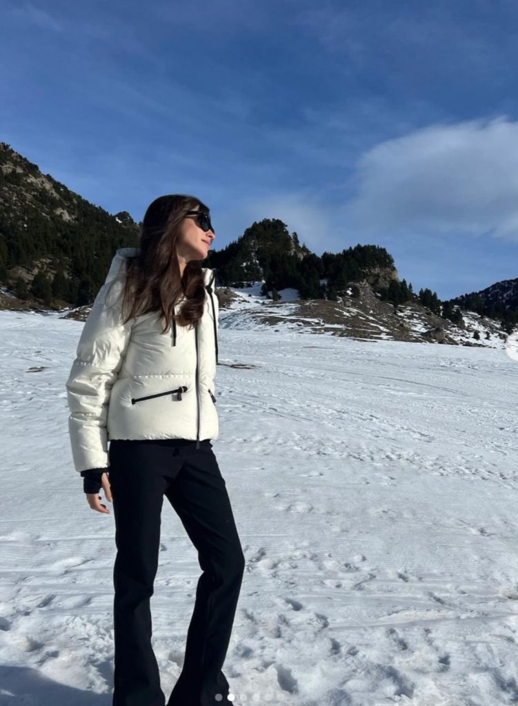  Sandra Gago esquiar 