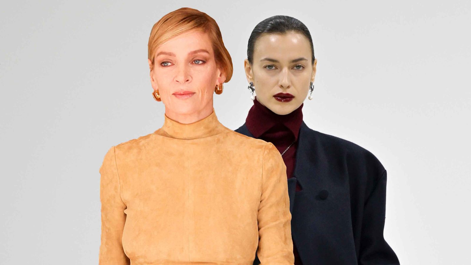 De Uma Thurman a Irina Shayk: los looks más atrevidos de la Semana de la Moda de Milán