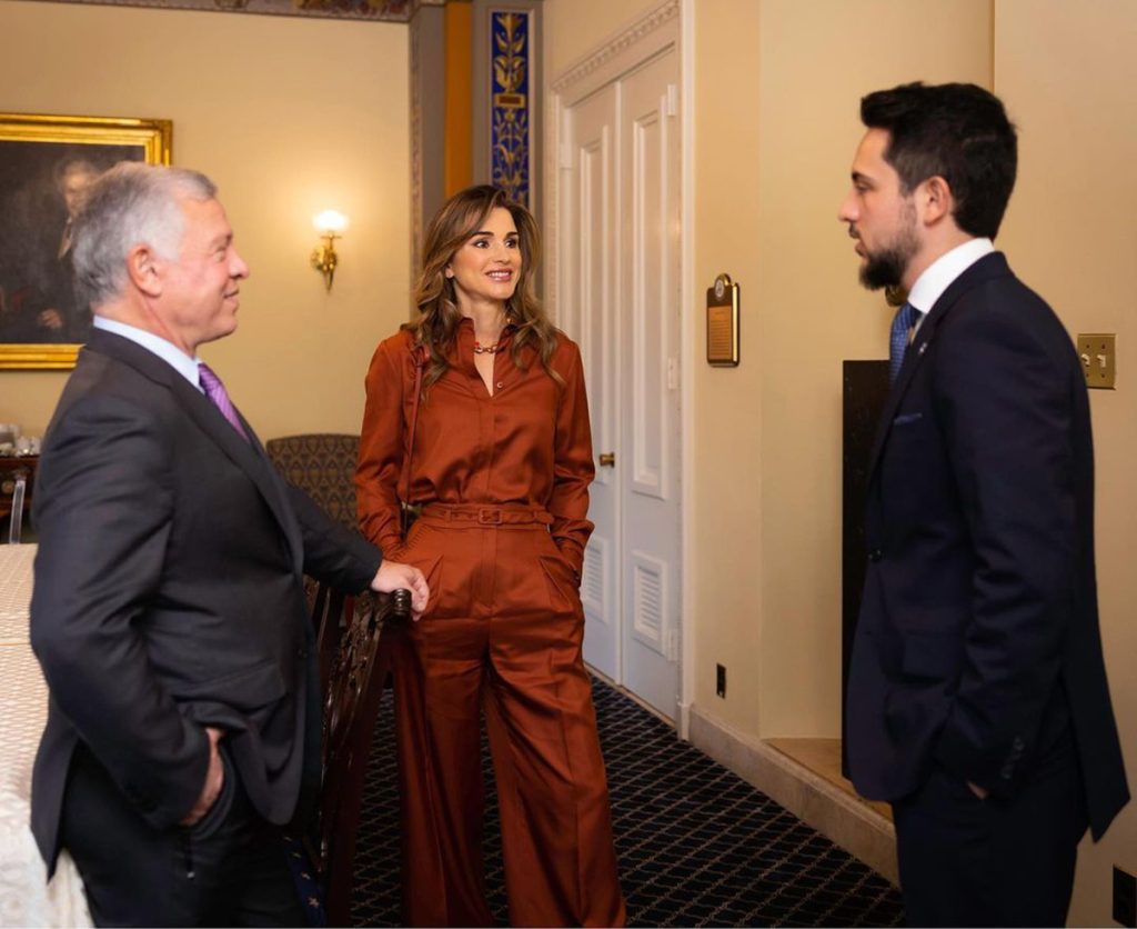 El triunfal despliegue de looks de Rania de Jordania en Estados Unidos