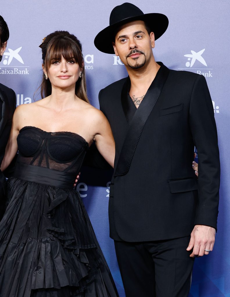 Actors Penelope Cruz and Juan Diego Botto at photocall for the 37th annual Goya Film Awards in Sevilla on Saturday 11 February, 2023.