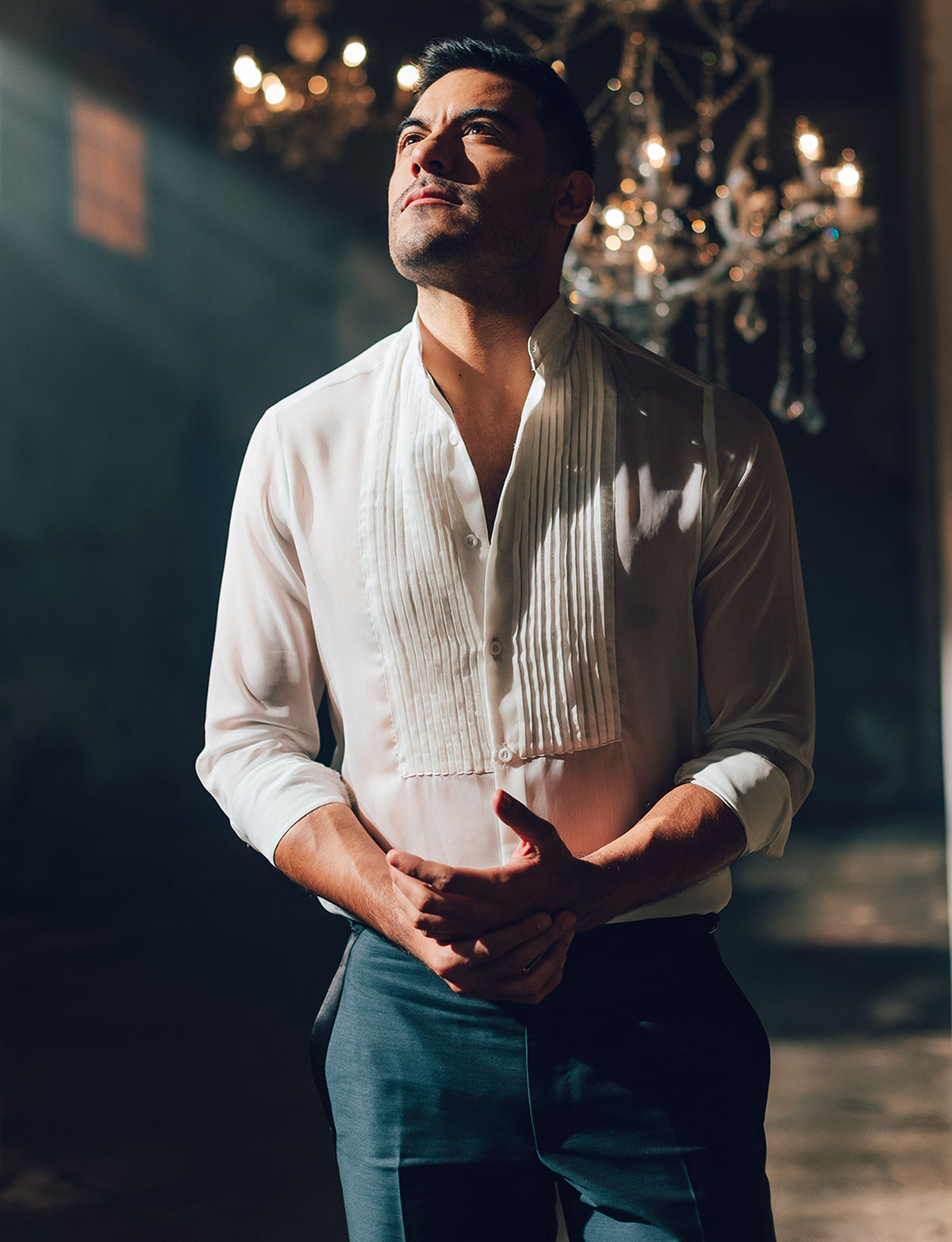 Carlos Rivera: "Les debo mucho a mi madre y a mi hermana por estar aquí"