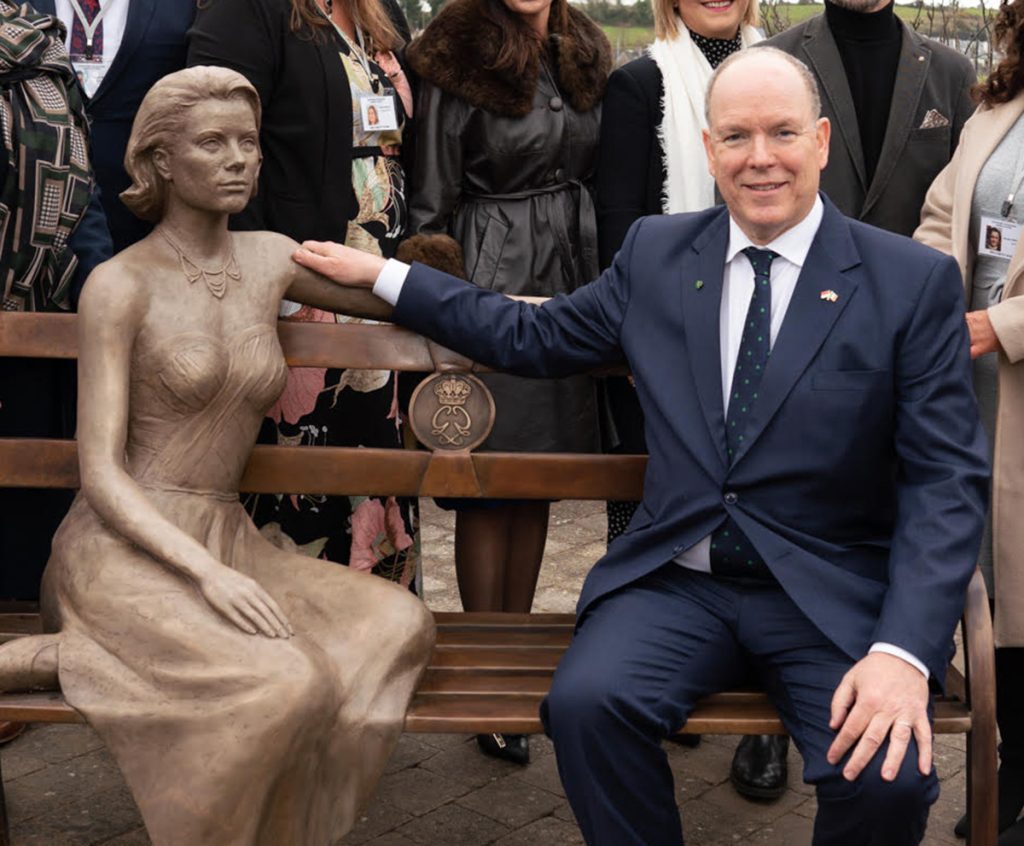La inquietante escultura de la princesa Grace que ha inaugurado su hijo Alberto de Mónaco