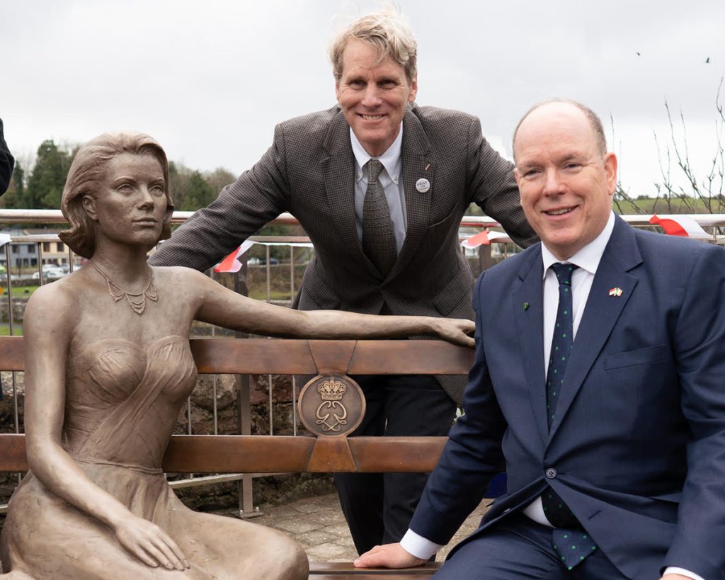La inquietante escultura de la princesa Grace que ha inaugurado su hijo Alberto de Mónaco