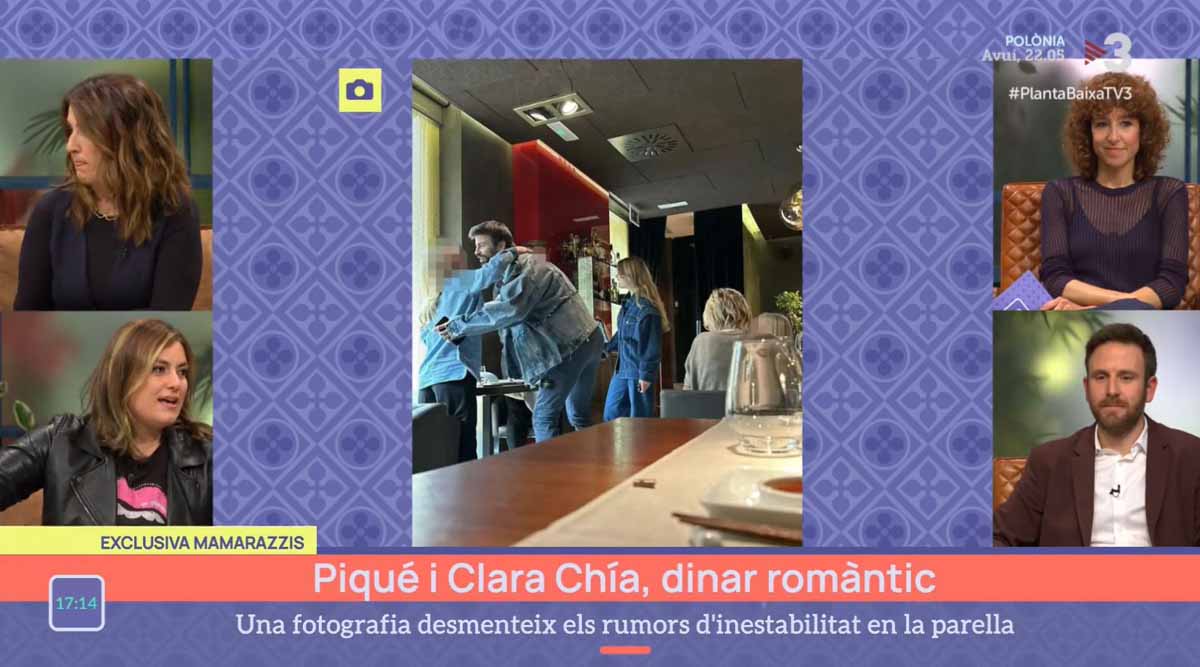 Piqué y Clara Chía, pillados en una cita romántica (¡y vestidos a conjunto!)