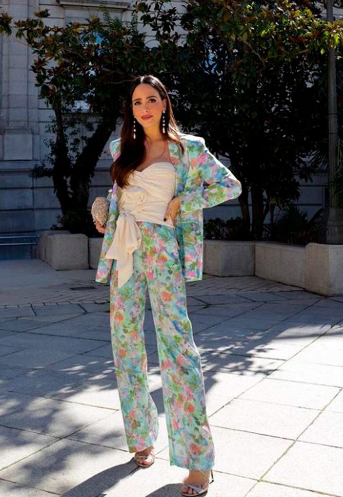 Rocío Osorno agota este traje estampado de Zara que verás en todos los eventos de primavera