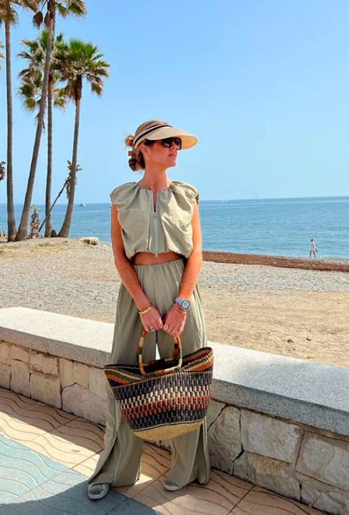 Amelia Bono tiene el conjunto de Zara más original para los primeros días de playa