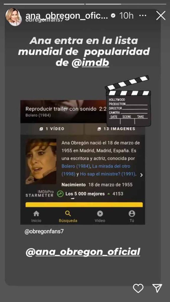 Ana Obregón celebra el aumento de su popularidad tras ser madre