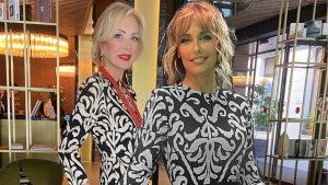 Duelo de estilo: Emma García le copia un vestido de firma española a Carmen Lomana