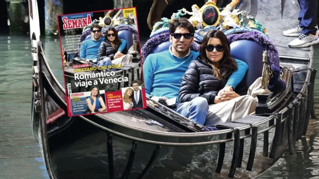 En SEMANA, Cayetano Rivera y su novia, Maria Cerqueira, romántico viaje a Venecia