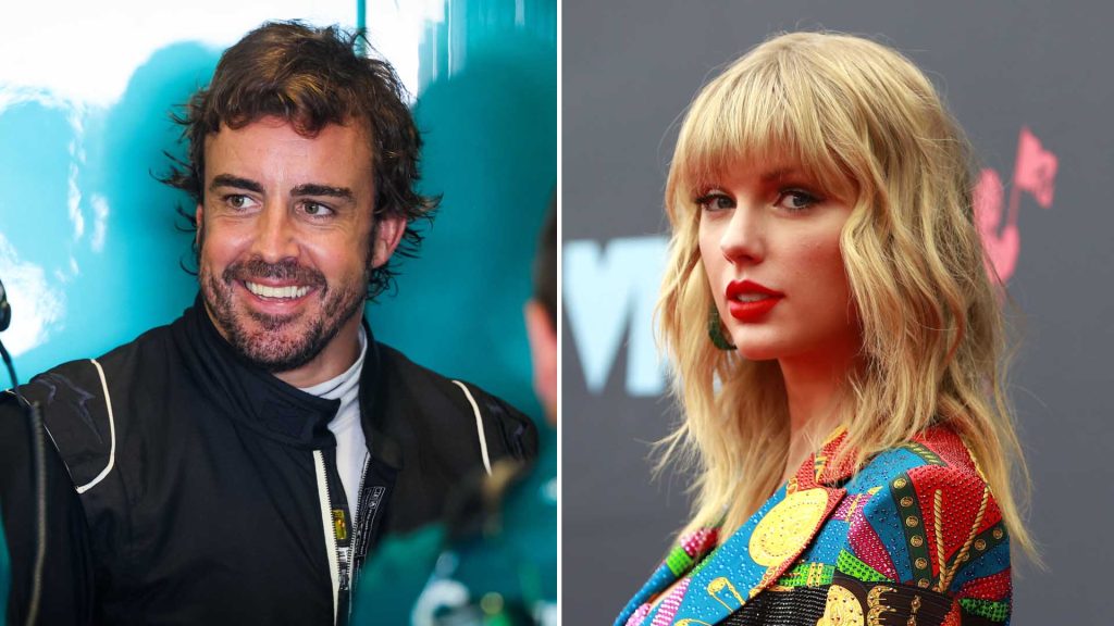 Fernando Alonso se pronuncia sobre su posible romance con Taylor Swift