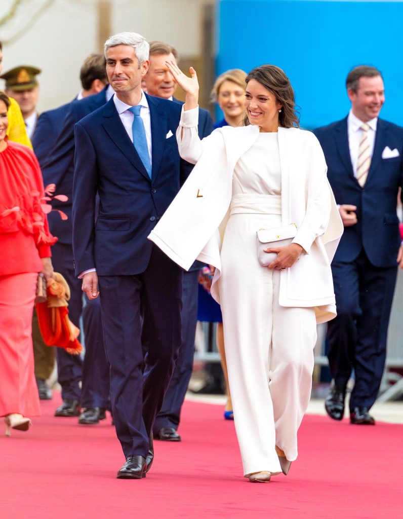 oint de Vue Out Mandatory Credit: Photo by Shutterstock (13883035bl) Princess Alexandra of Luxembourg and Mr. Nicolas Bagory attending the wedding of Princess Alexandra of Luxembourg and Mr. Nicolas Bagory at the Town Hall at Place Guillaume II and the reception at the Grand Ducal Palace in Luxembourg. Princess Alexandra of Luxembourg marries Mr. Nicolas Bagory, Luxembourg, Luxembourg - 22 Apr…