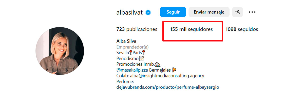 Alba Silva multiplica sus seguidores en Instagram tras el grave accidente de su marido, Sergio Rico