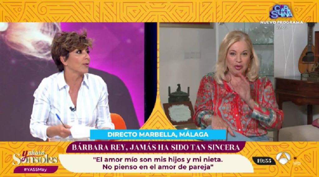 Bárbara Rey, sobre sus confidencias con el rey Juan Carlos: “Hay conversaciones demasiado fuertes”