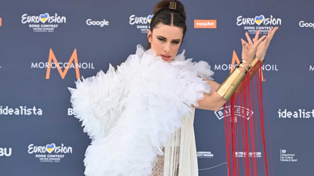 Blanca Paloma arrasa sobre la Alfombra Turquesa de Eurovisión 2023