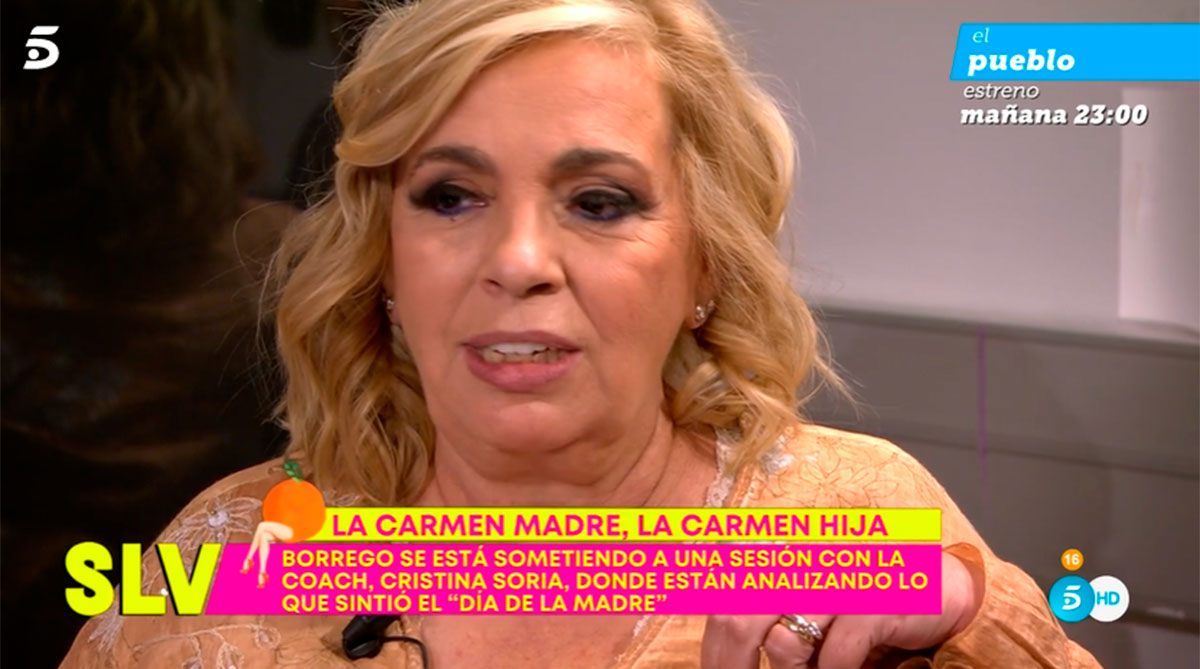 Carmen Borrego da detalles sobre el preocupante estado de salud de su madre: "Da vértigo"