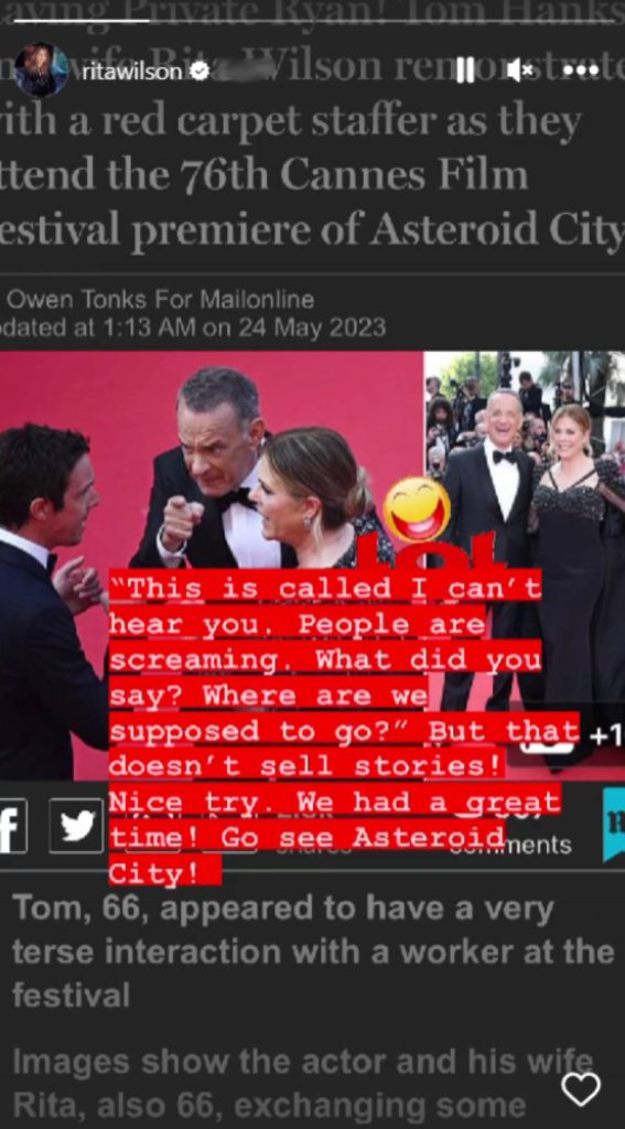 El enfado de Tom Hanks en el Festival de Cannes: ¿Qué sucedió en la alfombra roja?