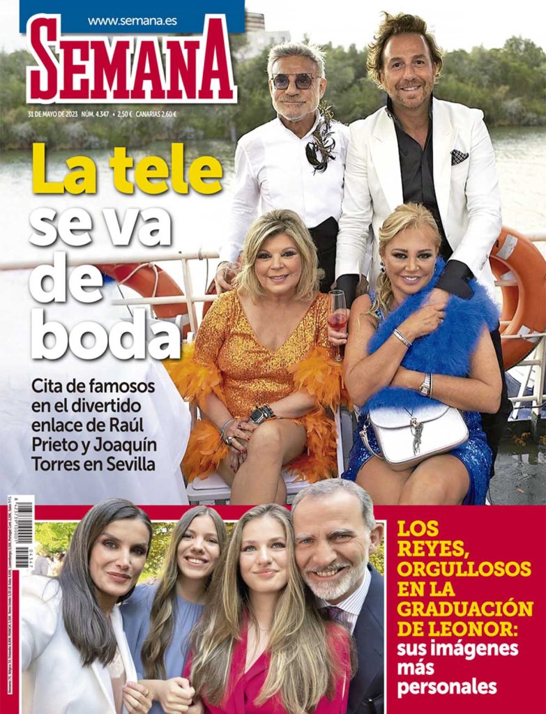 En SEMANA, la tele se va de boda: cita de famosos en el divertido enlace de Raúl Prieto y Joaquín Torres