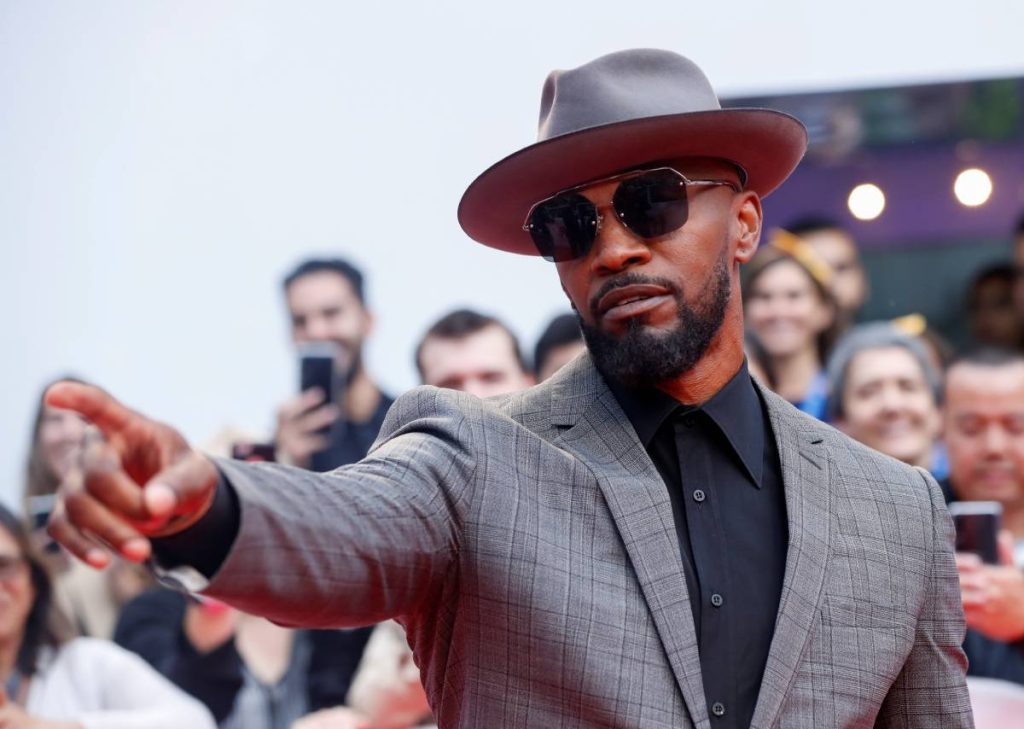 Jamie Foxx reaparece tras su ingreso hospitalario hace tres semanas