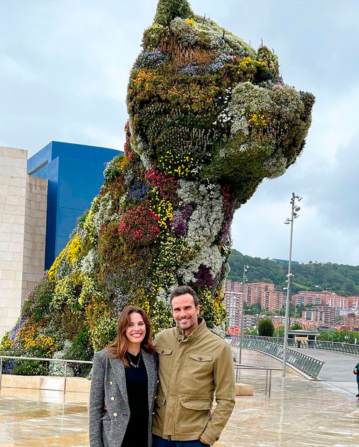Jessica Bueno y Pablo Marqués: el romántico paseo por Bilbao que afianza (aún más) su relación