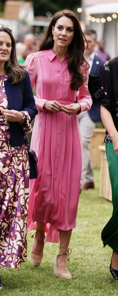 Kate Middleton, picnic de rosa y con alpargatas españolas al estilo de Letizia