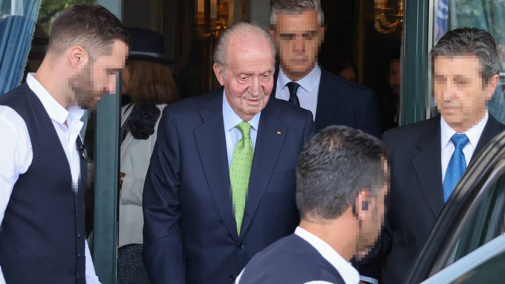 El Rey Juan Carlos se reencuentra cara a cara con Iñaki Urdangarin