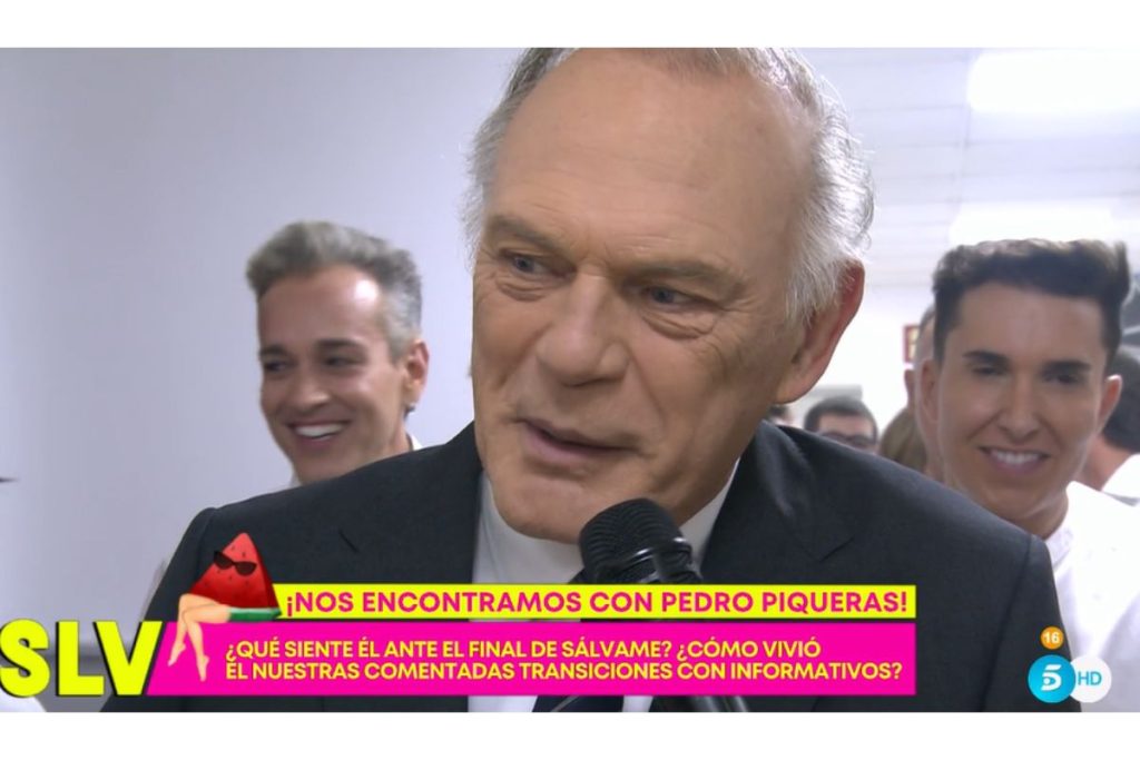 Pedro Piqueras sorprende con un mensaje de despedida a 'Sálvame'