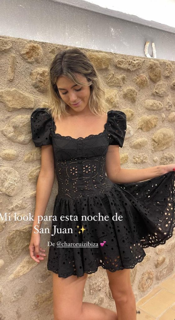 Anna Ferrer vestido noche San Juan