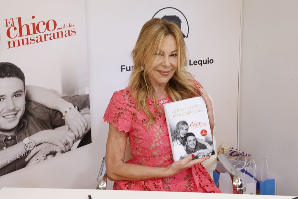 Ana Obregon at book premiere a during Madrid Book Fair in Madrid 11 June 2023