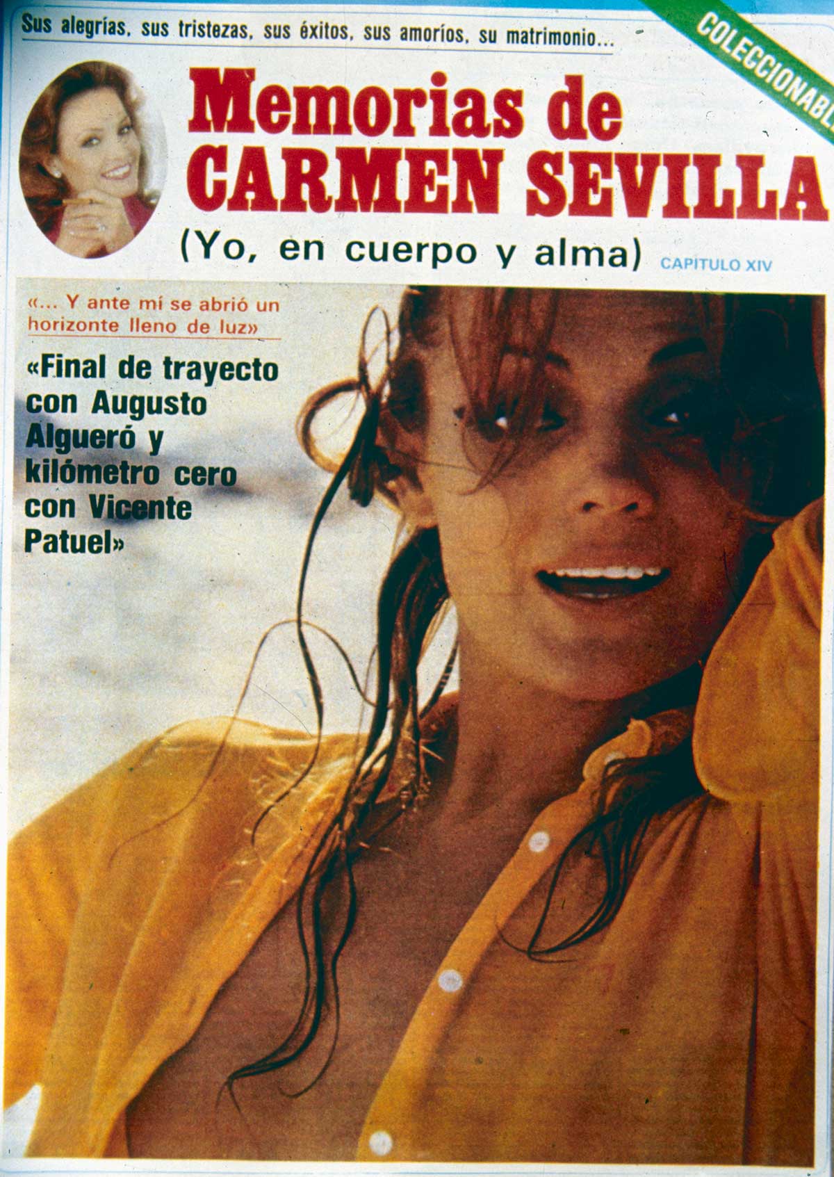 Carmen Sevilla, liberada de Augusto Algueró