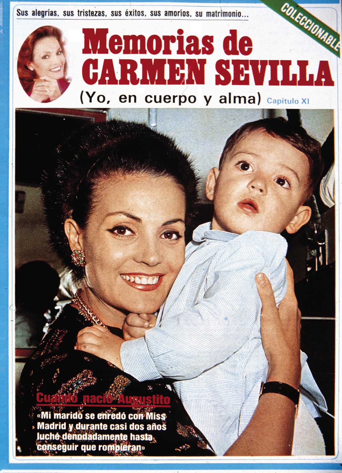 Carmen Sevilla: así fue el nacimiento de su hijo