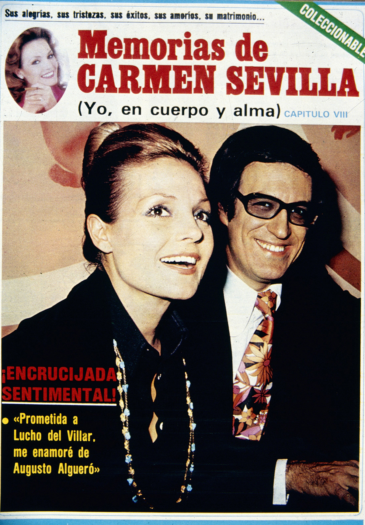 Carmen Sevilla, prometida con Lucho del Villar