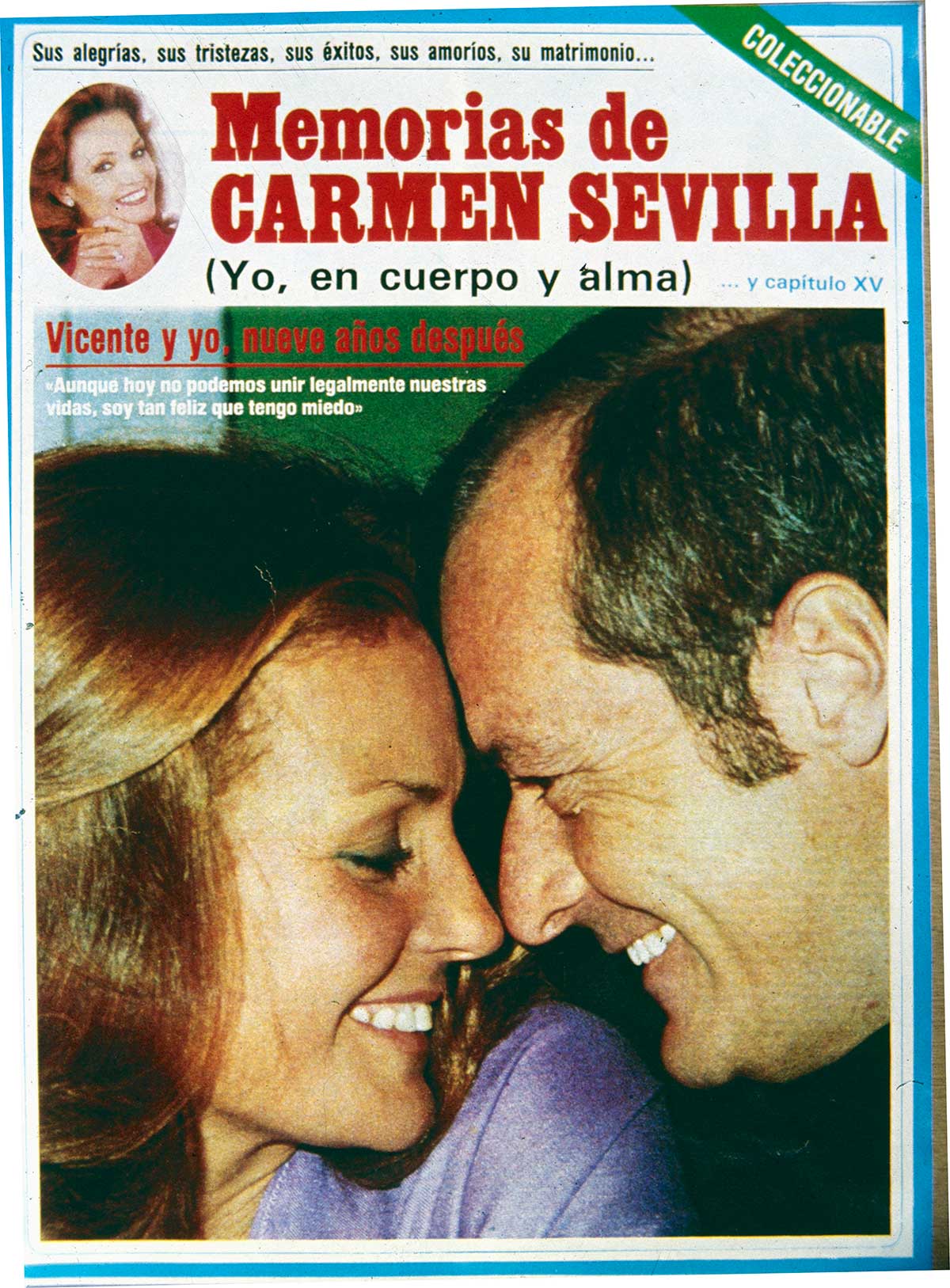 Carmen Sevilla habla en exclusiva sobre su relación con Vicente Patuel