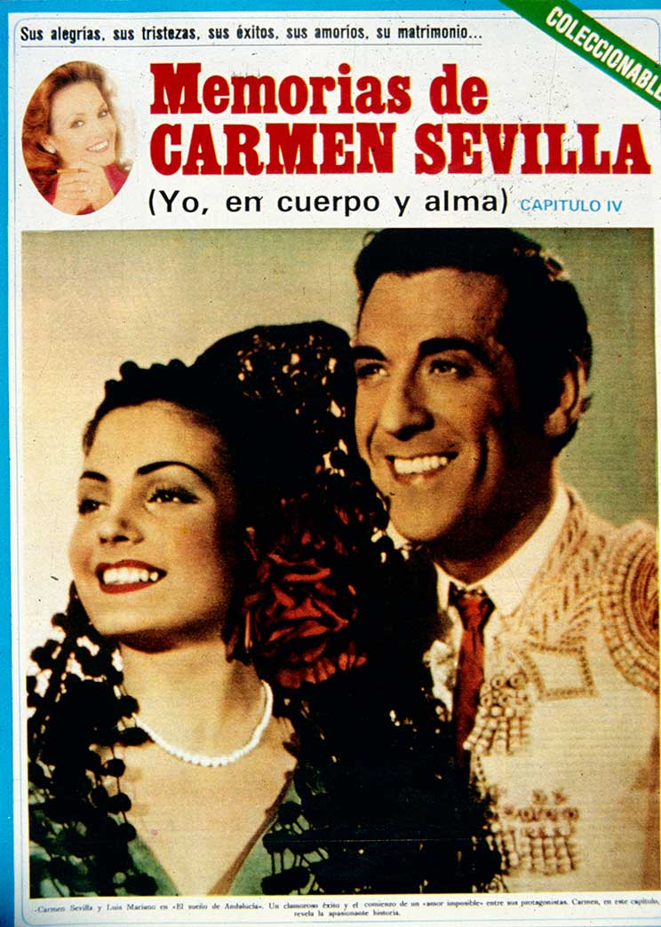 Carmen Sevilla y Luis Mariano en Violetas Imperiales