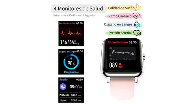 Reloj inteligente: mejor calidad precio en Amazon