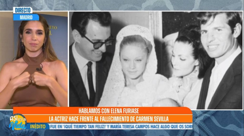 Elena Furiase recuerda a Carmen Sevilla en Telecinco