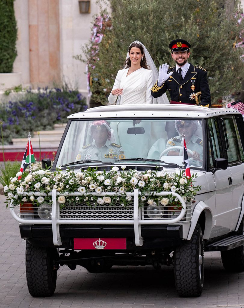 Hussein y Rajwa de Jordania: las imágenes de una boda de las mil y una noches