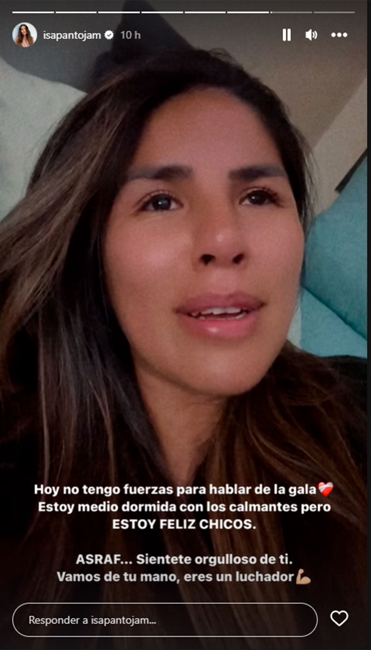 Isa Pantoja se ausenta de 'Supervivientes' por "un problema de salud"