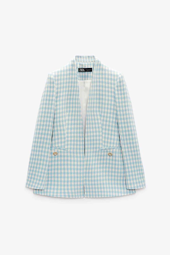 La blazer de pata de gallo de Kate Middleton es la prenda definitiva de esta primavera (que puedes copiar en Zara)